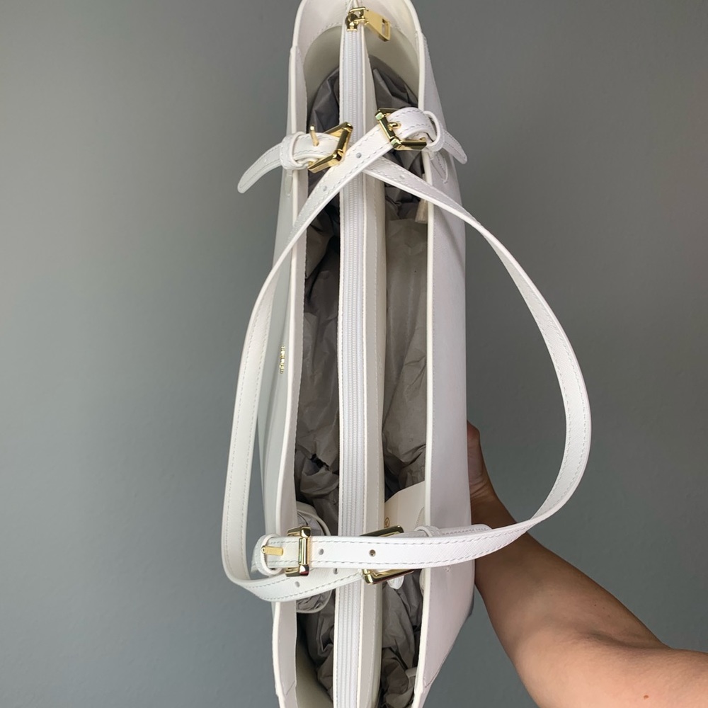 Tory Burch Large Emerson Buckle Leather Tote - Picture 6 of 8